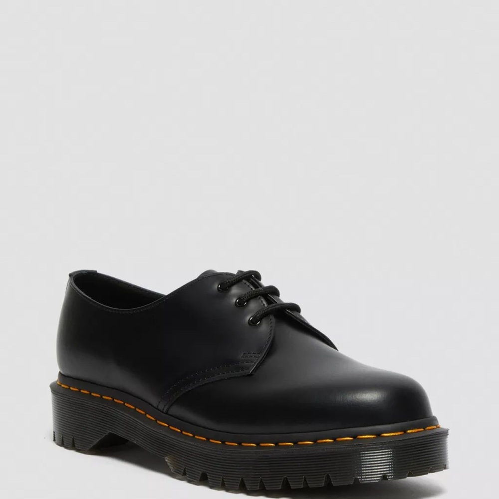 Dr. Martens Black Platform Shoes